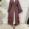 Ethnische Kleidung Eid Mubarak Muslimische Frau Kimono Offene Abaya Dubai Arabisch Islam Hijab Kleid Türkei Abayas Für Frauen Party Abend Marokkanisch