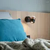 Applique murale LED rotative moderne et Simple en métal, support de salon, éclairage de chambre à coucher, éclairage d'allée avec interrupteur