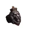 Anneau de lion de couronne animale punk pour hommes bijoux gothiques mâles 714 Big Size277K271B1114950