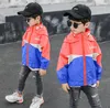 ジャケットの男の子春秋のジャケットの子供カモフラージュフード付きブレザーベイビーボーイズ防水レインコートキッズ服210y 230904