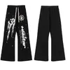 Herren Hellstar Hose Luxus Designer Hosen Männer Hellstar Red Flare Hosen Jogginghose Männer Jogger Mode Hellstar Trainingsanzug Hip Hop Casual 8979