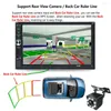 Radio Backup Camera Front In-Dash Double Din Remote Control Multimedia Player USB Laddar 60WX4 Automobile Car