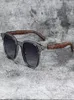 Acetate fiber sunglasses, sliced luxury metal glasses, universal sun visors for men and women