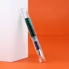 Fountain pennor Nya Majohn C1 Fountain Pen Transparent Eyedroper EF F M NIBS Ink Pen School Office Writing Penns Xmas Gifts With Original Box HKD230904