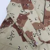 Jaquetas masculinas ZXDFTR GD Primavera Verão Desert Camo Print Jaqueta Lavada 230901