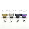 1Pcs Drip Tip 510 Straw Joint Stainless Steel Glass with Filter for Machine Accessory High Quality