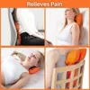 Cuscini massaggianti per il collo Strumento di rilascio occipitale e trapezio Massaggiatore per dolori muscolari Dispositivo per alleviare il mal di testa Massaggio Testa Spalla 230904