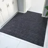 Carpets Large Thin Carpet for Mall Door Entrance Doormat Outdoor Indoor Floor Mat Non Slip Living Room Rugs Grey Kitchen Can Be Cut 230905