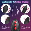 Vibradores Big Anal Plug Vibrador Inflável Bunda Masculino Próstata Massageador Expansão Vibrador Duplo Motores Sexy Brinquedos Para Homens Gay 230904