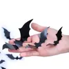 Autocollant mural de chauves-souris, 3D, décoration d'halloween, pour la maison, 4 tailles, imperméable, noir, effrayant, pour la décoration de la chambre