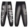 Pantalons pour hommes Pantalons pour hommes Pantalons de créateurs de luxe Hellstar Studios Pantalons de survêtement évasés Jogger Mode Hip Hop Casual 01 Jaio