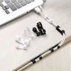 Upgrade Cable Clips Organizer Drop Wire Holder For Car Cord Management Self-Adhesive Cable Manager Fixed Clamp Household Wire Winder