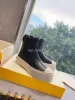 PABLO Sneakers Designer Schoenen Dames Canvas Booties Heren Platform Enkellaarsjes Brush Leather Boot Muti Color Trainers