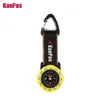 Outdoor Gadgets Kanpas Waterproof Carabiner outdoor compass with luminous and 1-2-3system/Tourist compass / blue compass 230905