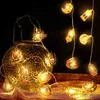 Party Decoration 3M 20 Lights Eid Mubarak Moon Star LED Light String Ramadan Decoration 2023 For Islam Muslim Festival Party Decor Supplies X0905 X0905