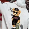 Sweats à capuche pour hommes Sweatshirts Skate Bear Anime Print Hommes et femmes Oversize Streetwear Harajuku Fasion Casual Sweat à capuche y2k Vêtements à capuche 230904