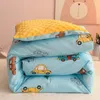 Trapunte 150x200 cm Sonno del bambino Comfort Coperta Passeggino Lettino Copripiumino Camera dei bambini Cotone Pompon Game Pad Fasce 230904