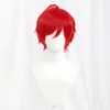 Cosplay Perruques Mode Courte Cosplay Perruque Multi Couleurs Droite Peluca Synthétique Anime Cheveux Cosplay Résistant À La Chaleur Parti Perruques 230904