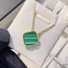 Jewelry designer van cleefity Four-leaf Clover Designer Necklace Bracelet 18K gold agate shell Mother-of-Pearl Festival gift of choice