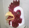 Máscaras de festa máscara animal galo galo traje engraçado jogar frango masquerade garota cosplay látex adulto vestido realista adereços 230904