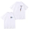 Streetwear tshirt heren t-shirt voor mannen kleden zwart wit oversized katoenen beer tee top met korte mouwen top rand Hoge kwaliteit designertshirt oversized kleding tee top