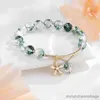 Bracelets de charme Blossoms de cerejeira requintada pulseira para mulheres bracelete ajustável para meninas festas de garotas da moda jóias da moda r230905