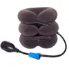 Oreillers de massage pour le cou, instrument de traction cervicale à tube unique, protection gonflable de la colonne vertébrale, velours complet, maison portable et confortable 230904