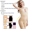 Womens Shapers 4XL 5XL Corset Butt Lifter Body Shaper Firm Tummy Control Panties Shapewear High Waist Trainers Thigh Slimmer Girdles with Hooks 230905