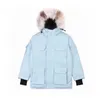 Mens Parkas Coats Womens Designers Down Jackets Homme Winter Puffer Big Fur Hoody Apparel Fourrure Letters Tryckta utgifter