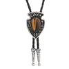 bolo ties western bolo tieペンダントネックレスフィッシュケーキディボラボロタイメタル女性デニムレザータイメンズネックレスジュエリー230904