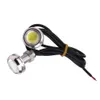 Novo par de luz led olho de águia para carro, mini sinal de seta brilhante, luzes diurnas 23mm, lâmpada de freio automático para motocicleta, neblina