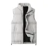 Gilet da uomo Service est Design Sherpa Fodera Cerniera Inverno Uomo Gilet in pile polare Gilet da uomo 230904