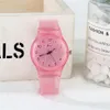 Jhlf marka Koreańska moda Prosta promocja kwarcowe zegarki panie na zwykłą osobowość dziewczęta damskie różowe zegarek Whole285z