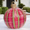 Party Decoration 60CM Christmas Inflatables Decorative Outdoor PVC Inflatable Ball Giant Tree Decos Holiday