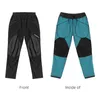 Cycling Pants ROCKBROS Bike Pants Winter Bicycle Long Pants Thermal Fleece Reflective Cycling Pants Warm Windproof Men Sport Trousers EUR Size 230904