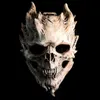 Party Masks 2022 Horror Halloween Skeleton Mask Skull Warrior Mask Death Skull Mask Demon Skull Horror Party Masque Dance Prom Masks T230905