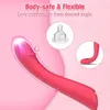 Jouets sexuels adultes pour femmes gode 10 Mode vibrateur à tête unique jouets sexuels féminins nouveau Silicone fort choc Av bâton Instruments de Masturbation Massage doux