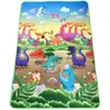 Tapis de jeu 180*120*0.3 cm bébé rampant jouer Puzzle tapis enfants tapis jouet enfant jeu activité Gym développement tapis extérieur Eva mousse sol doux 230905