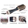 Hair Dryers Blow Dryer with Comb 3 In 1 Brush Salon Blower Electric Straightening Curling Iron Hairbrush 230904