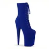 Super stiletto obcasy koronkowe koronkowe dolne buty kostki 17 cm buty do striptizerki