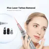 3 in 1 Permanent Hair Pigment Removal Machine Pico-laser Painless Tattoo Eyebrows Washing Instrument for All Skin Color Adjustable Frequency Big Spot Size