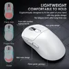 Ratos mouse jogos nirkabel pixart 3395 computador esports bluetooth pro 26000 dpi dapat disesuaikan 230905