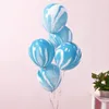 Overige evenementen Feestartikelen 102030PCS12Inch Kleurrijk Agaat Marmer Latex Ballonnen Bruiloft Gelukkige Verjaardag Decoraties Jongen en meisje Speelgoed Babyshower 230905