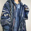 Truien voor heren Kapital Hirata Hehong Anti-oorlog retro vest Nationale stijl Zware industrie Losse trui Kasjmier Open steek Oversized 230904