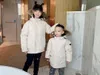 Crianças designer para baixo casaco puff jaqueta de inverno menino menina bebê ganso para baixo outerwear jaquetas grosso quente outwear casacos crianças parkas moda clássico puffer casaco de pele parkas