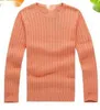 Gratis frakt Ny kvalitet Wile Polo Men's Twist Sweater Knit Cotton Pullover Small Horse Game Plus Size Clothing 3 XXXL LWH1995