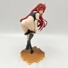 Juguetes para dedos 18cm Mushoku Tensei Reencarnación desempleada Chica sexy Figura de anime Eris Boreas Greyrat Figura de acción Muñeca coleccionable en miniatura Juguetes