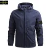 stone iland jacket 2023 Fashion Men's Designer Men Ladies Outerwear Spring Autumn Coat Windbreaker Zipper 664 stone