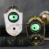 Party Decoration Luminous Eyes Doorbell Haunted Decorations Eyeball Doorbell Horror Props Creepy Eyes Doorbell with Sound Lights for Halloween x0905