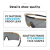 전술 선글라스 전술 고글 야외 스포츠 등반 낚시 안전 안경 CS 게임 군사 장비 3 렌즈 세트 보호 안경 230905
